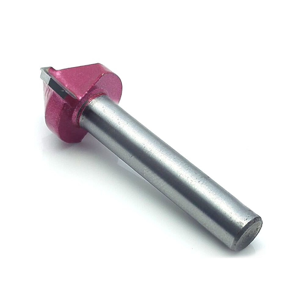 US Stock 3D 90 Degree Router End Mill CNC Engraving V Groove Bit 6x16mm 2V61690