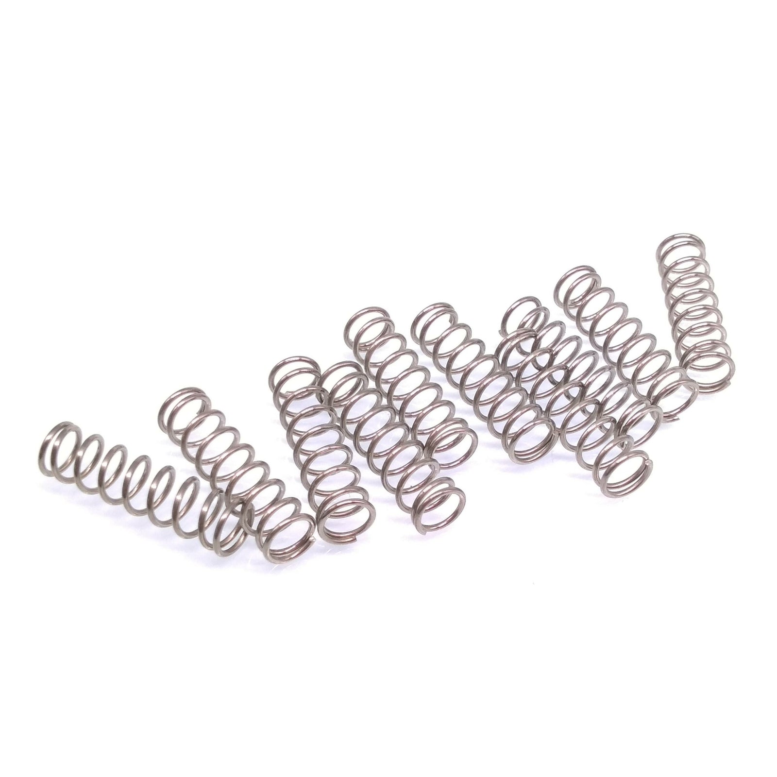10pcs 0.8mm x 7mm x 25mm Stainless Steel Compression Spring Pressure Spring