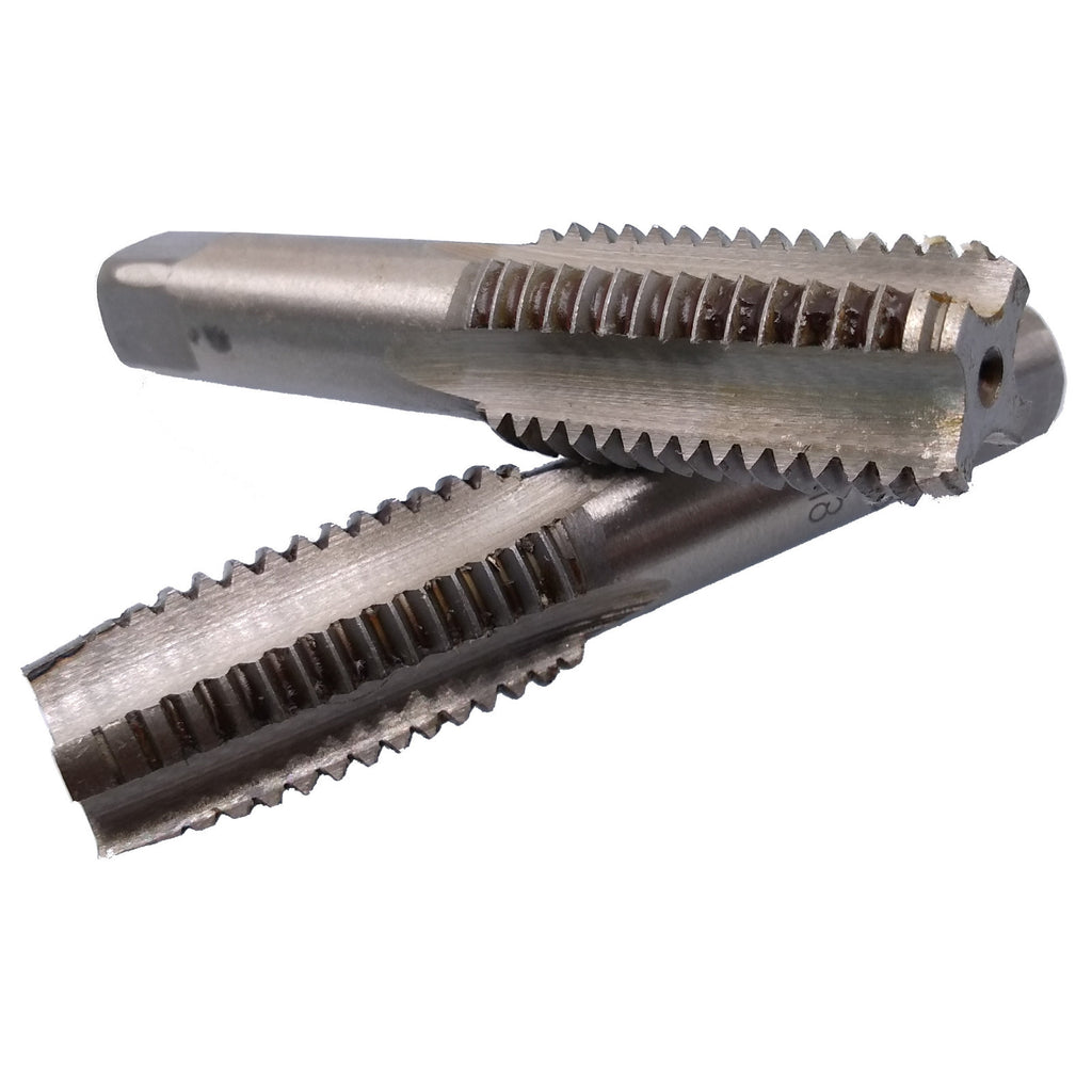 US Stock HSS 18mmx2.5 Metric Taper & Plug Tap Right Hand Thread M18x2.5mm Pitch