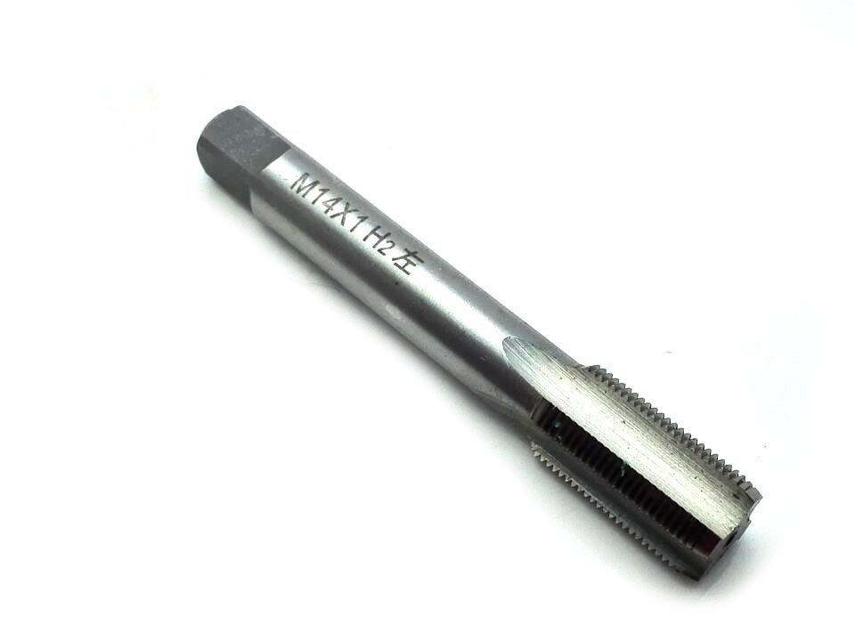 US Stock HSS 14mm x 1 Metric Tap Left Hand Thread M14 x 1mm Pitch