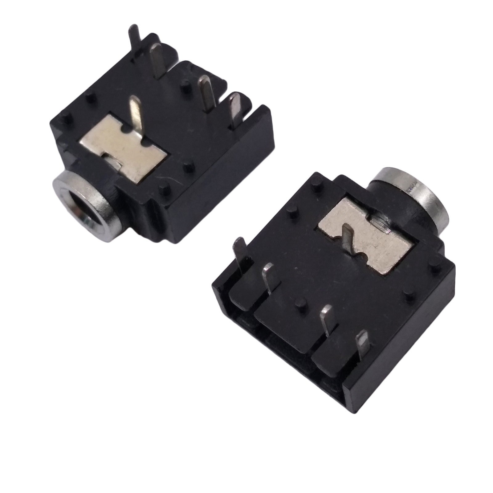 US Stock 10pcs DIP PCB Mount 5 Pins 3.5mm Socket Headphone Stereo Audio Jack