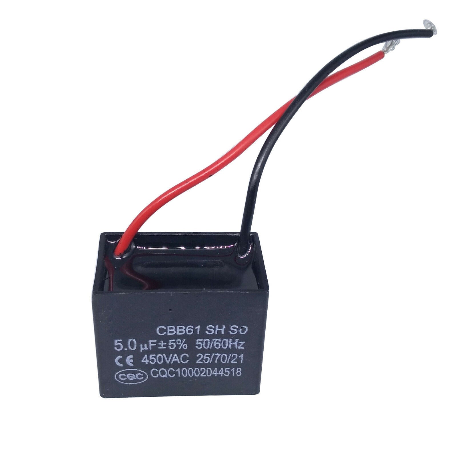 AU Stock Ceiling Fan Capacitor CBB61 5uf 2 Wire