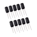 20pcs Electrolytic Capacitors 2200uF 10V +105℃ Radial 10 x 17mm