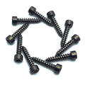 US Stock 50pcs M4 20mm Alloy Steel Allen Hex Socket Head Cap Self-Tapping Screws