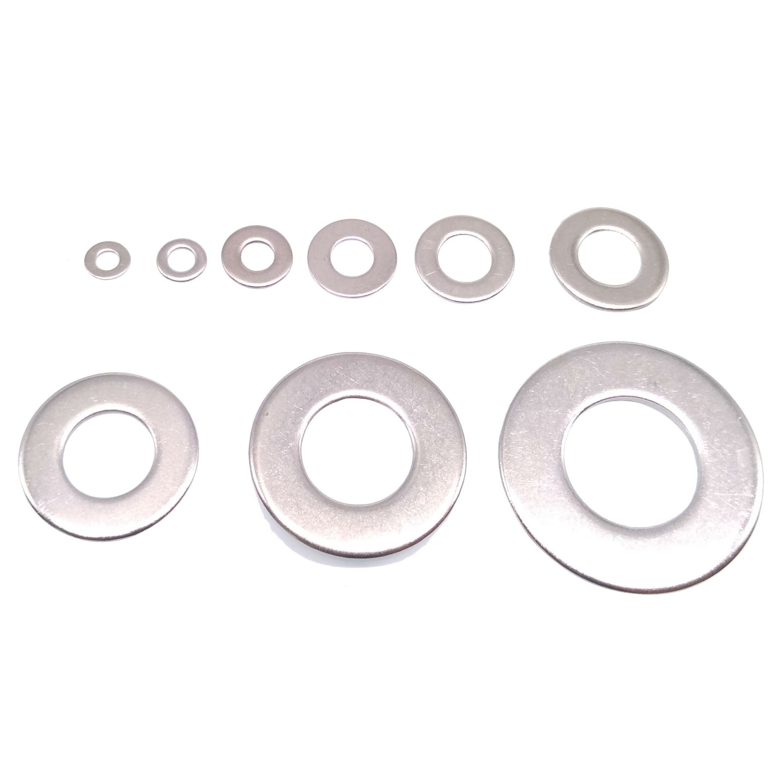 1240pcs Stainless Steel Flat Washers Assortment Kit US Stock