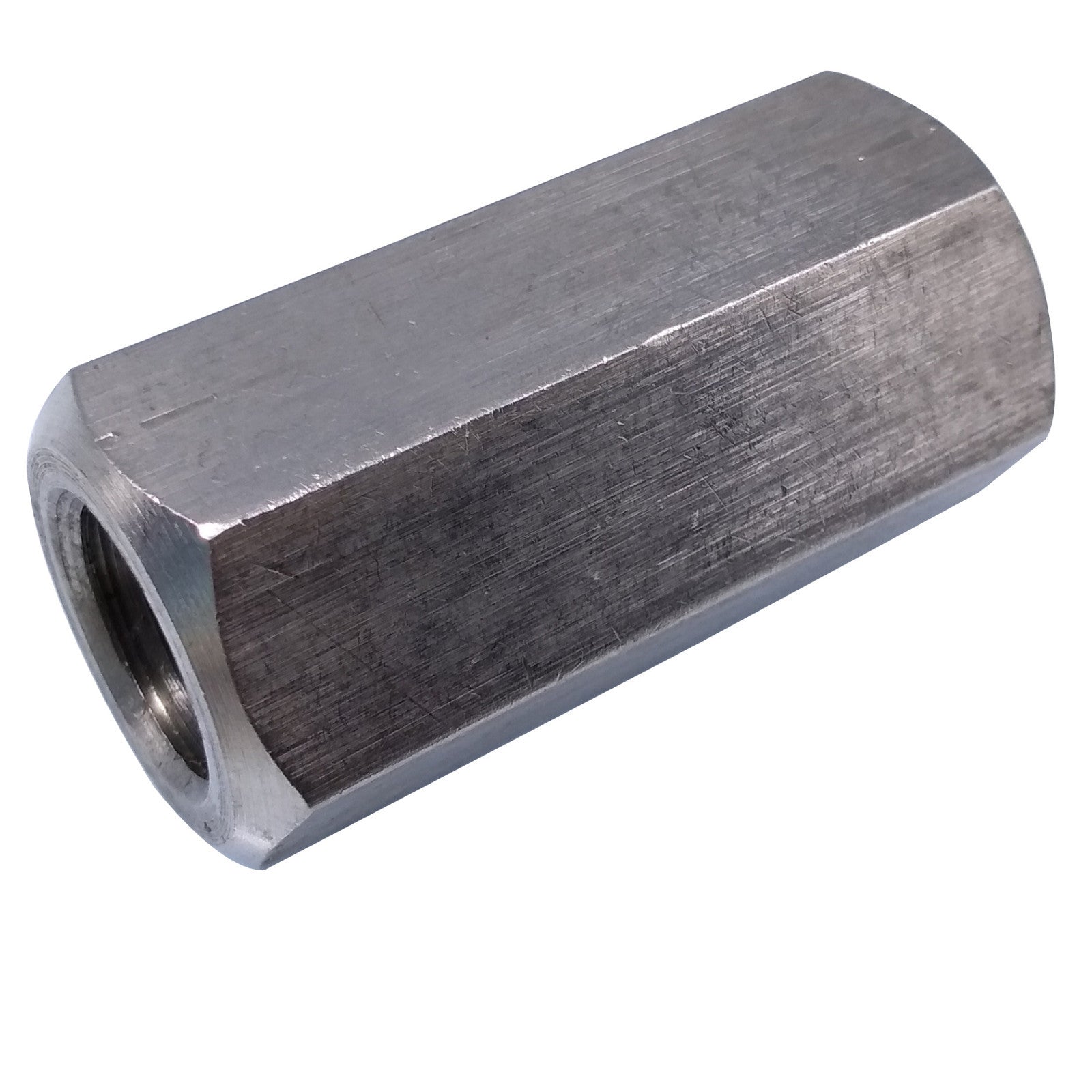US Stock One M16 x 2 x 50mm Stainless steel Long Coupling Hex Nut Connector