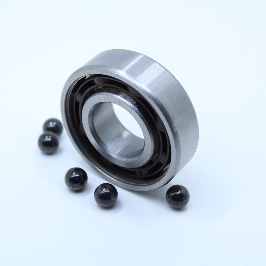 S6205-2RS (25x52x15 mm) 440C Rubber Sealed Hybrid Ceramic Ball Bearings