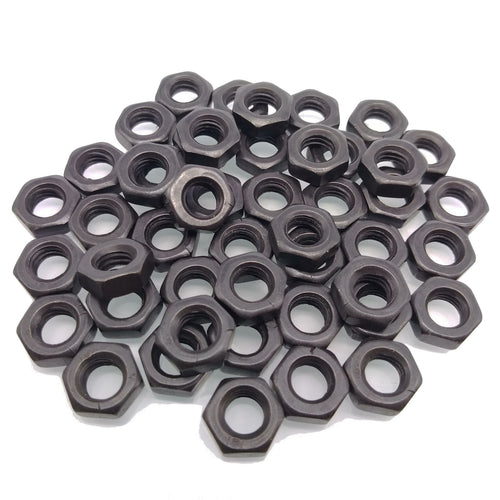 100pcs M8 Metric Thread Insert Screw Fastener Carbon Steel Hex Nut