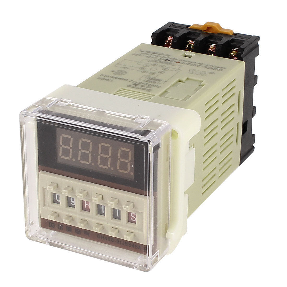 AU Stock DC 12V Digital Precision Programmable Time Delay Relay DH48S-S & Base