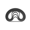 Rubber 100XL-Timing Belts W 10mm Pitch 5.08mm Closed Loops for CNC, 3D Printer