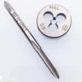 US Stock HSS M4 x 0.7mm Tap & M4 x 0.7mm Die Metric Thread Left Hand