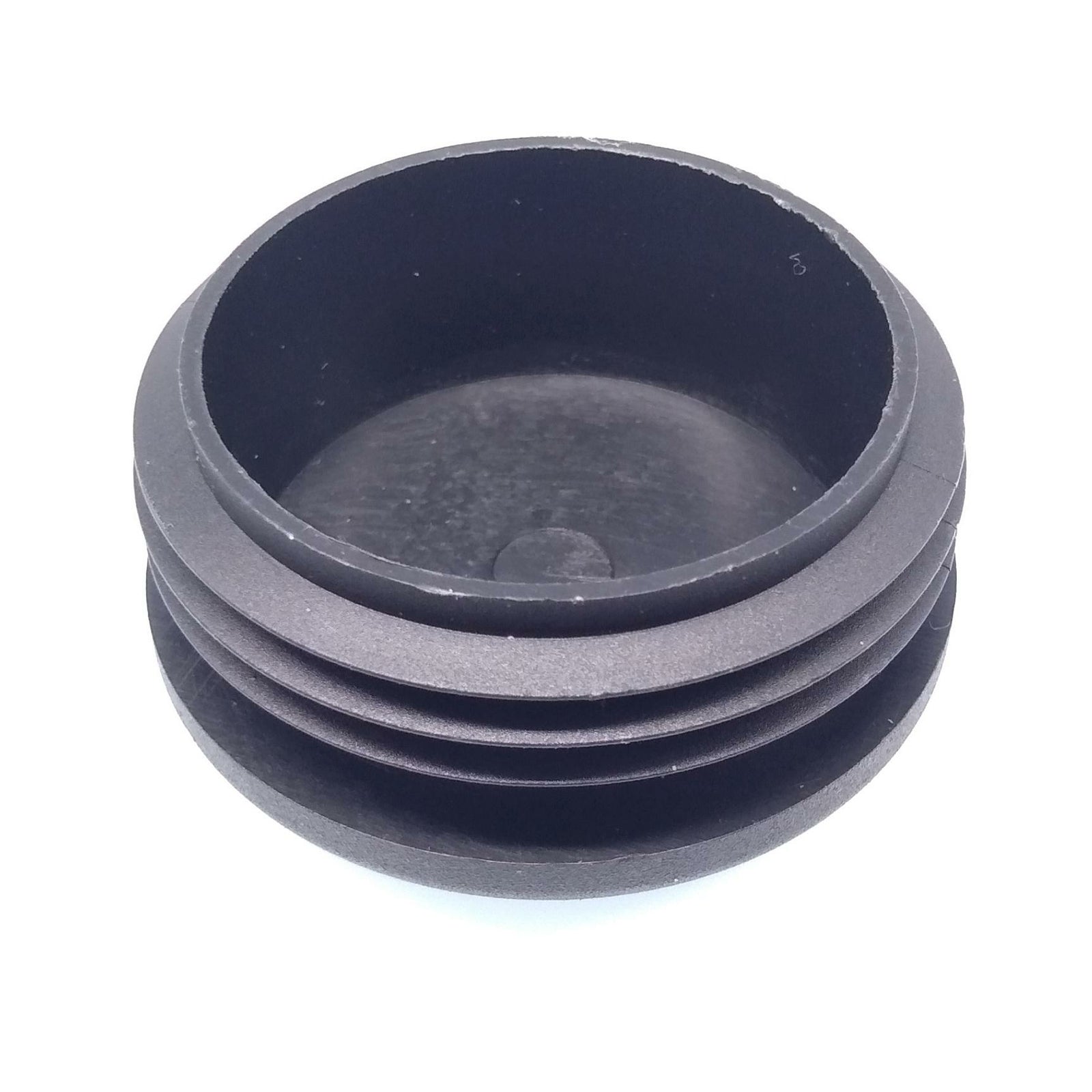 20pcs Round Plastic Black Blanking End Cap Caps Tube Pipe Inserts Plug Bung 48mm