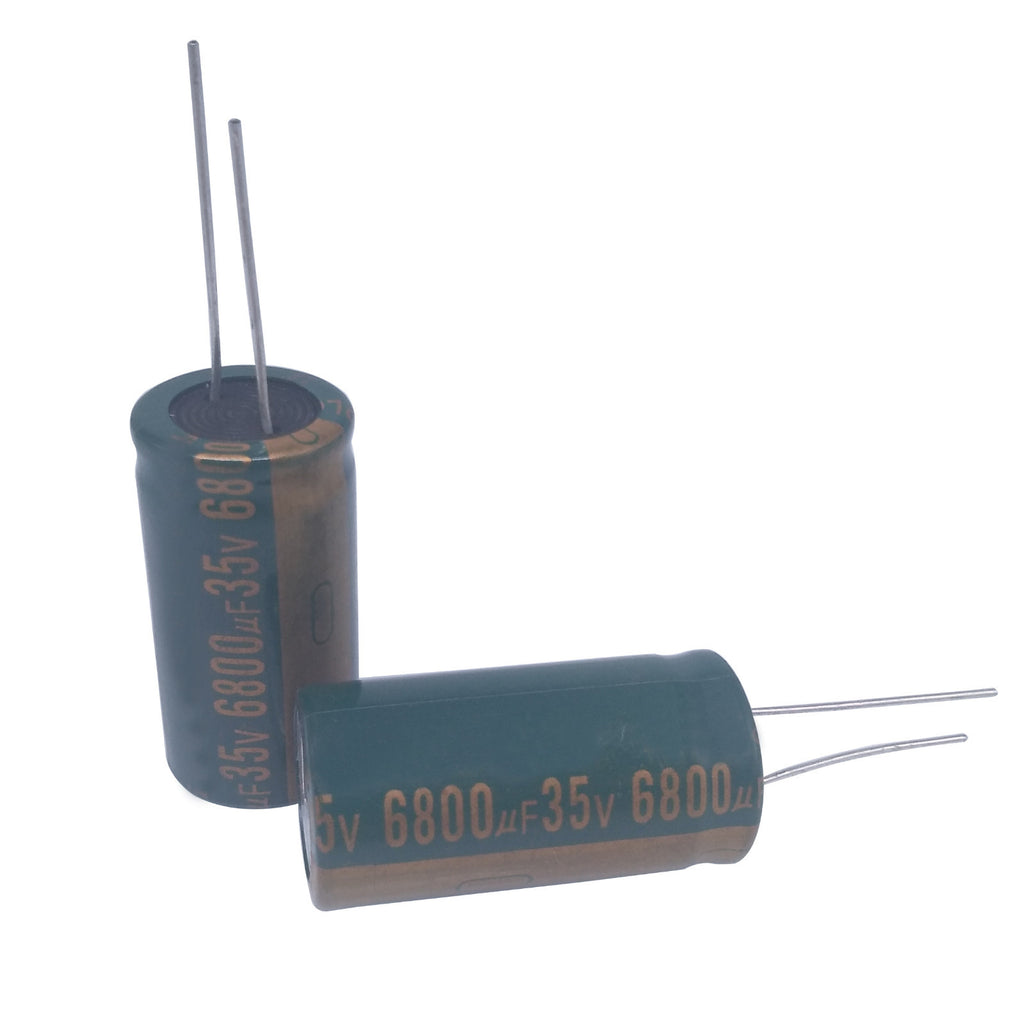 US Stock 5pcs Electrolytic Capacitors 6800uF 35V +105℃ Radial 18 x 36mm