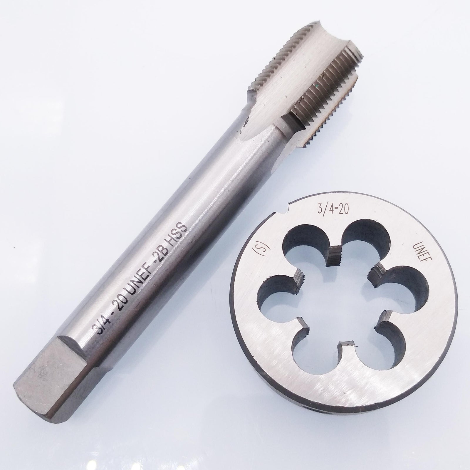 US Stock HSS 3/4-20 UNEF Tap & 3/4-20 UNEF Die Right Hand