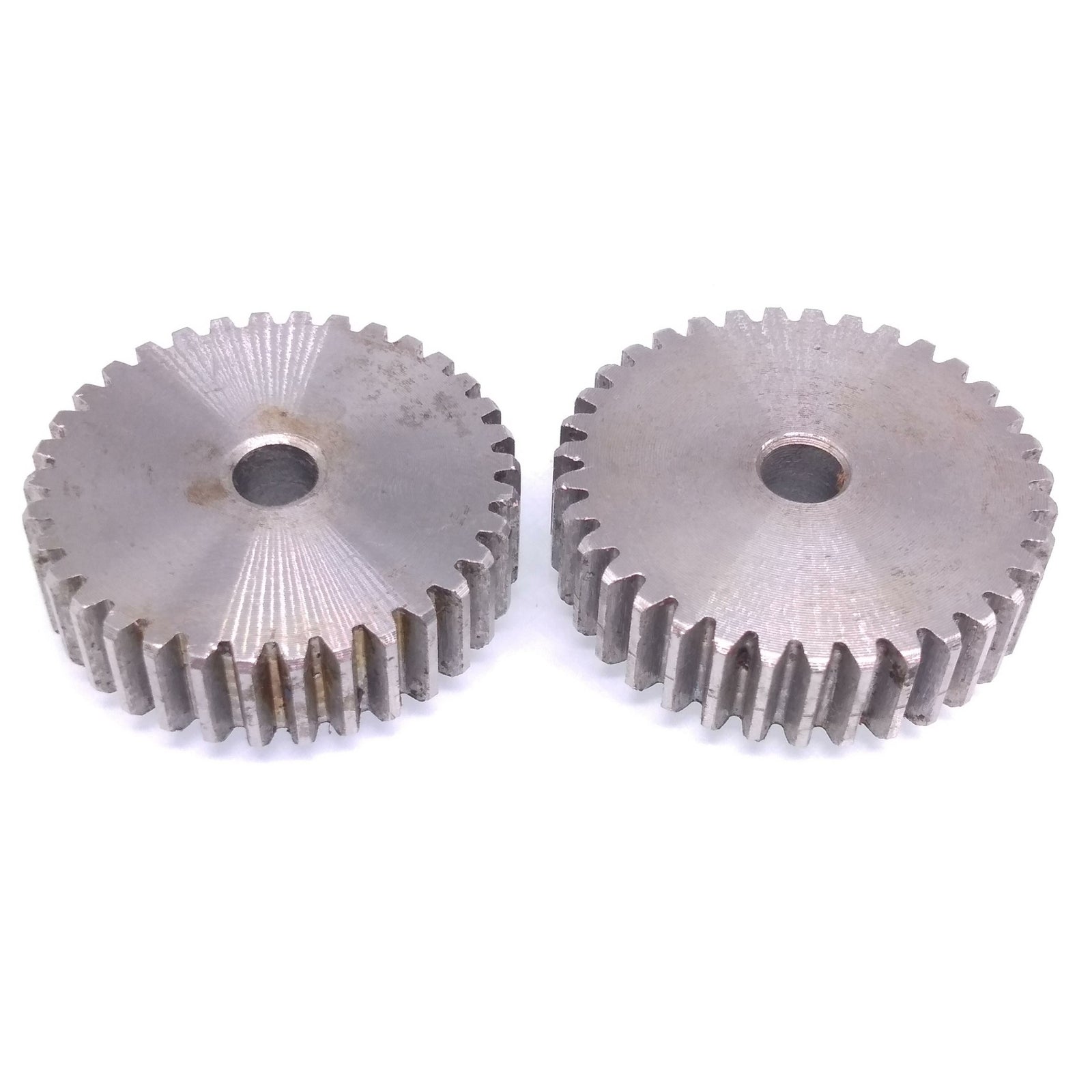 2pcs 1 Mod 32T Spur Gear 45# Steel Motor Pinion Gear Thickness 10mm