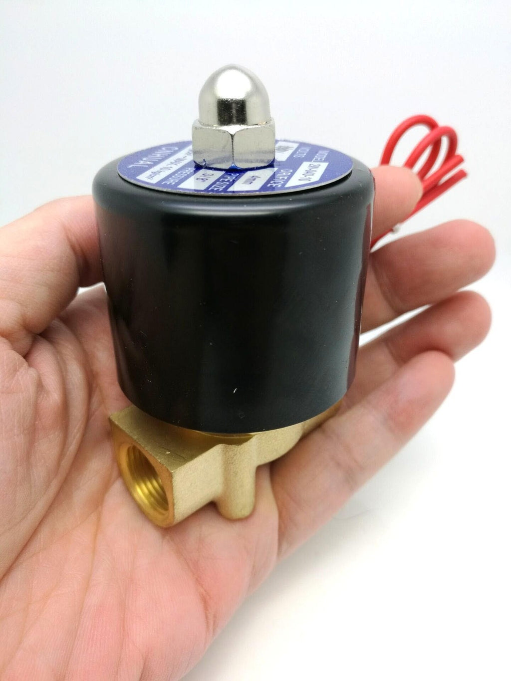 AU Stock 24v DC 3/8" Electric Solenoid Valve Diesel Gas Water Air 2W-040-10 NC