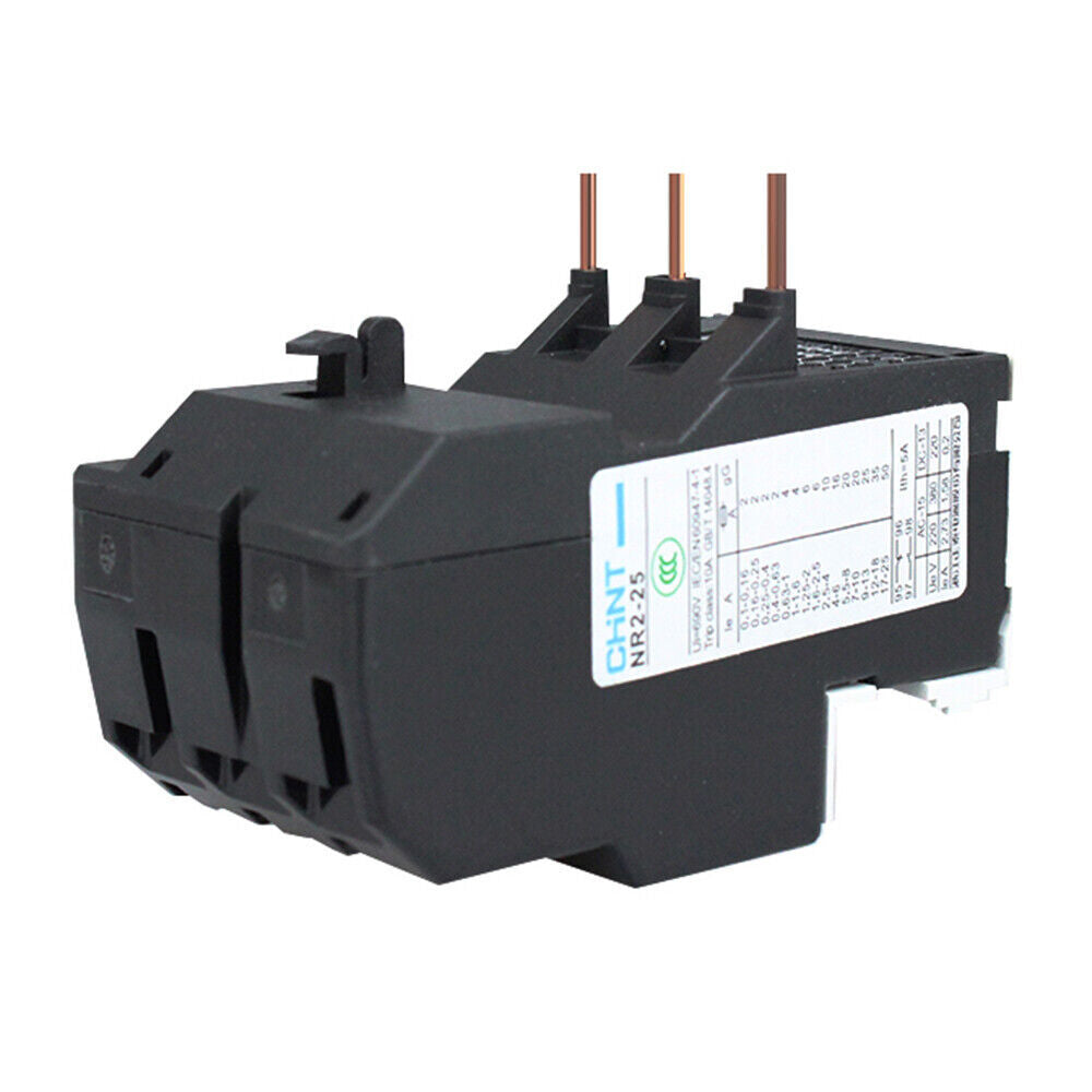 Range from 17-25 Amp Thermal Overload Relay 3 Phase FR NR2-25 for Protect Motor