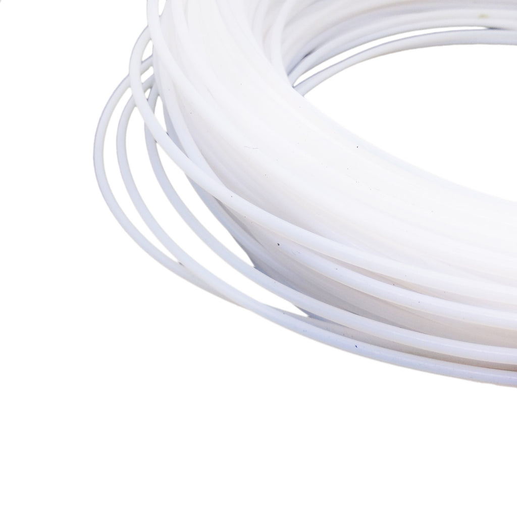 6M 20 Feet Long OD 3mm ID 2mm Polytetrafluoroethylene PTFE Tubing Tube Pipe Hose
