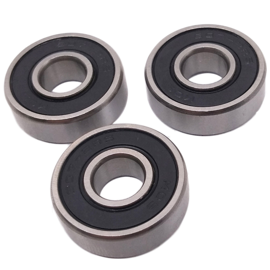 US Stock 10pcs 607-2RS Rubber Sealed Ball Bearing Miniature Bearing 7 x 19 x 6mm