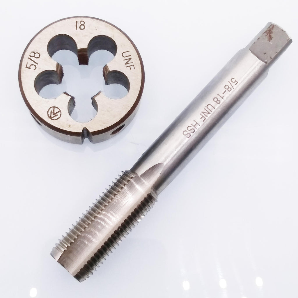 US Stock HSS 5/8-18 UNF Tap & 5/8-18 UNF Die Right Hand