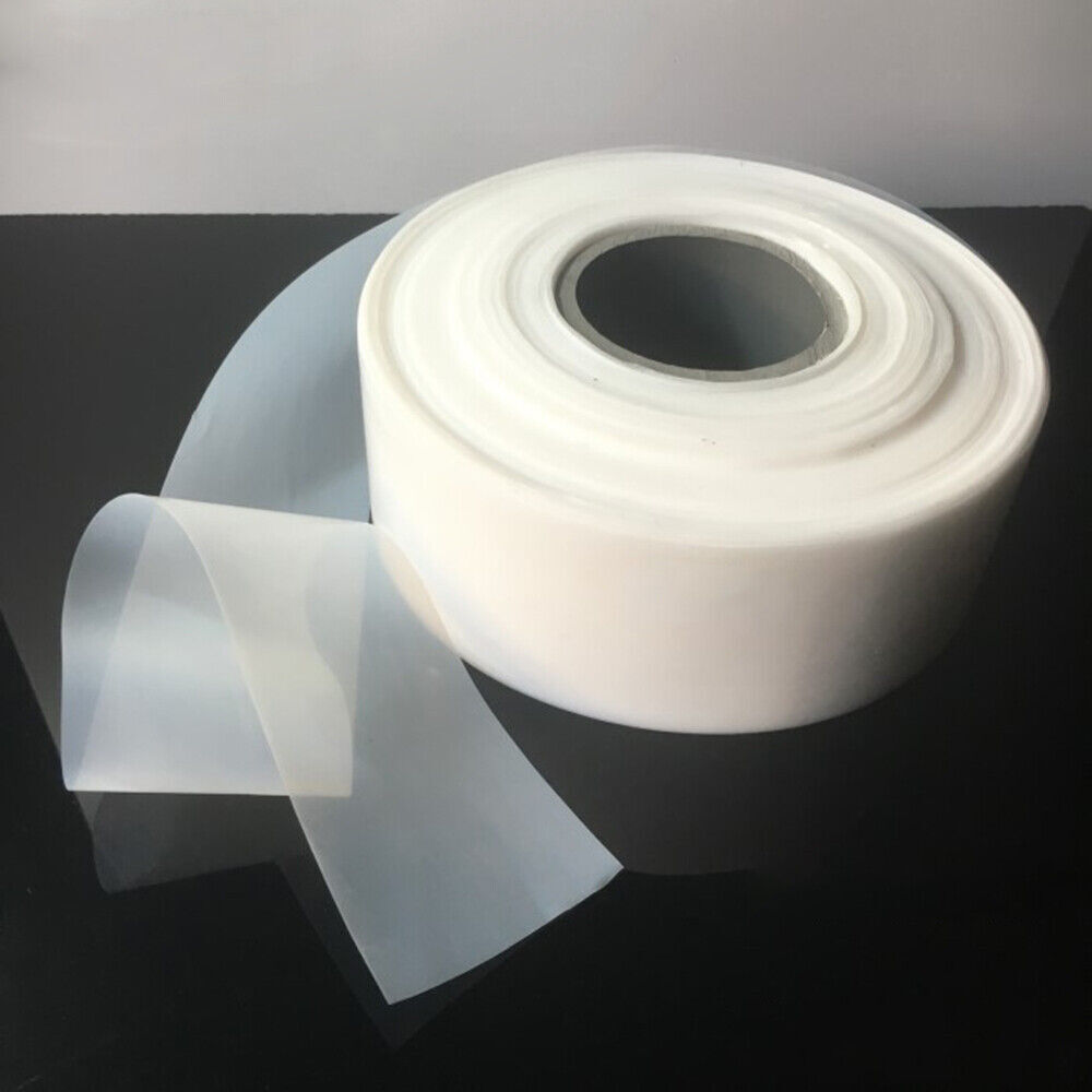 Ultra-thin PTFE Film 0.08mm ±10% x 100mm x 1m Plastic Film Sheets White