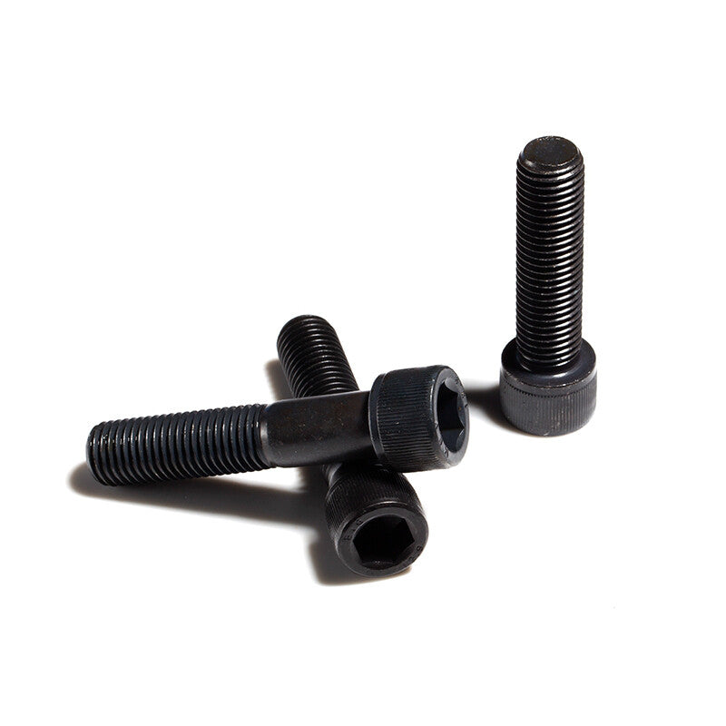 50pcs M7 Allen Screw Hex Socket Bolt Cap Head Screw Black 12.9 Steel Length 25mm