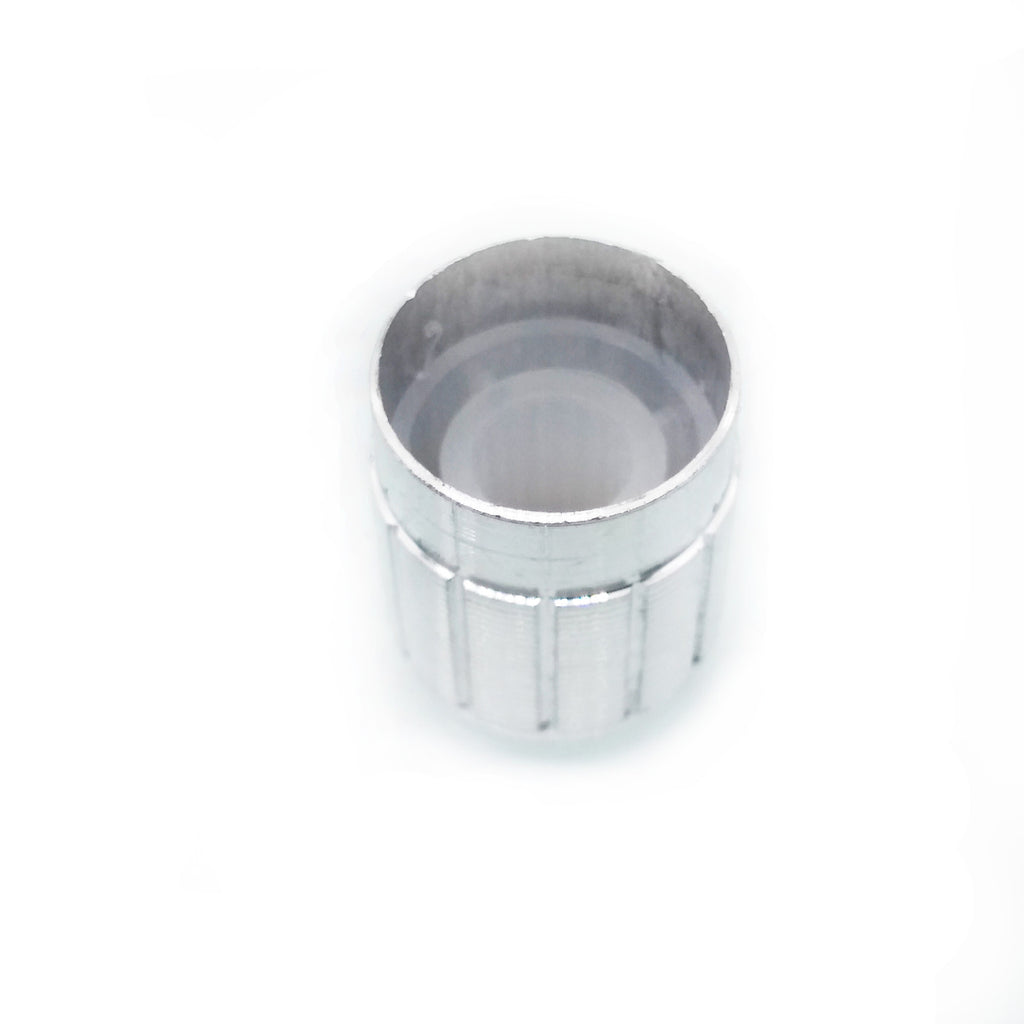 US Stock 10x Aluminum Hi-Fi CD Volume Tone Control Potentiometer Knob 6mm Silver