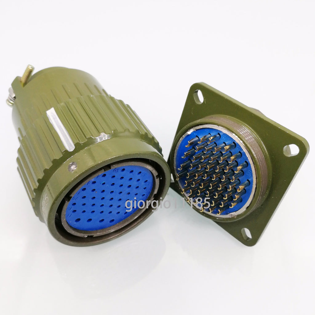 AU Stock  Military 50-Pin Male Female Circular Connector Y2M-50TK/ZJ YP36-50