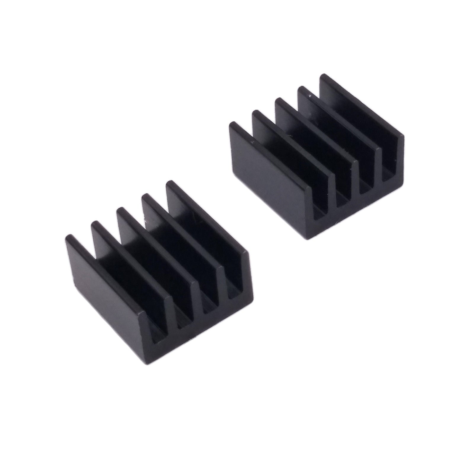 US Stock 20pcs 8.7 X 8.7 X 5.1mm Mini Black Square Aluminum Heat Sink For IC