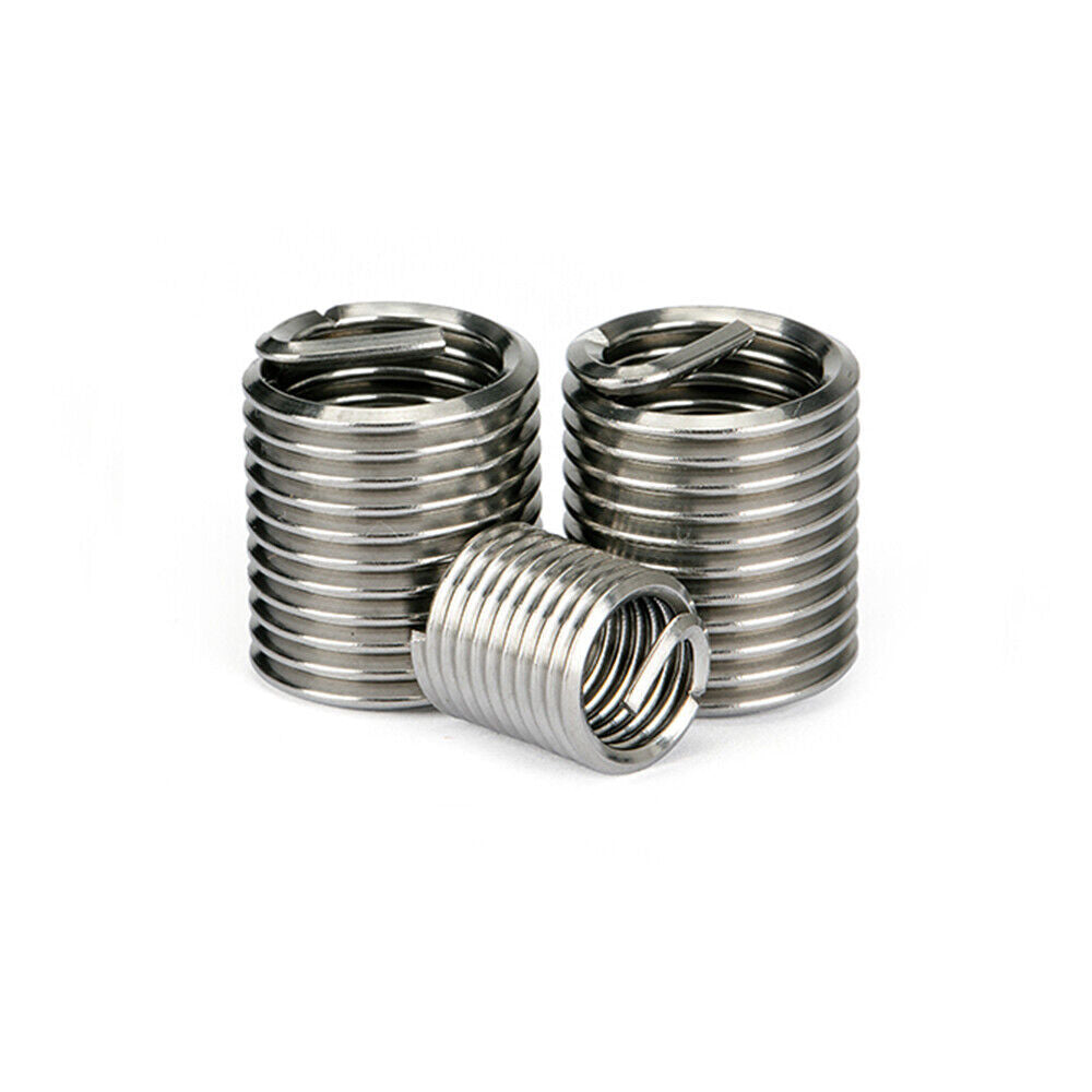 US Stock 50pcs M4 x 0.7 x 1D Thread Insert 304SS Wire Insert Thread Repair