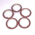 US Stock 5pcs KF-40 NW-40 Vacuum Center Ring made of SS304 with O-ring