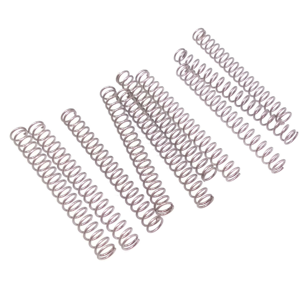 10x 0.6mm Wire Dia Stainless Steel Compression Spring Pressure OD 6mm Length 50