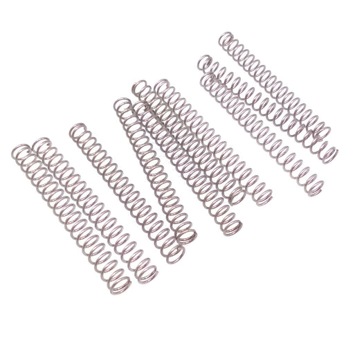 10x 0.6mm Wire Dia Stainless Steel Compression Spring Pressure OD 6mm Length 50