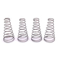 4pcs Wire dia 1.0mm Steel Coil Conical Helical Compression Spring Length 40mm