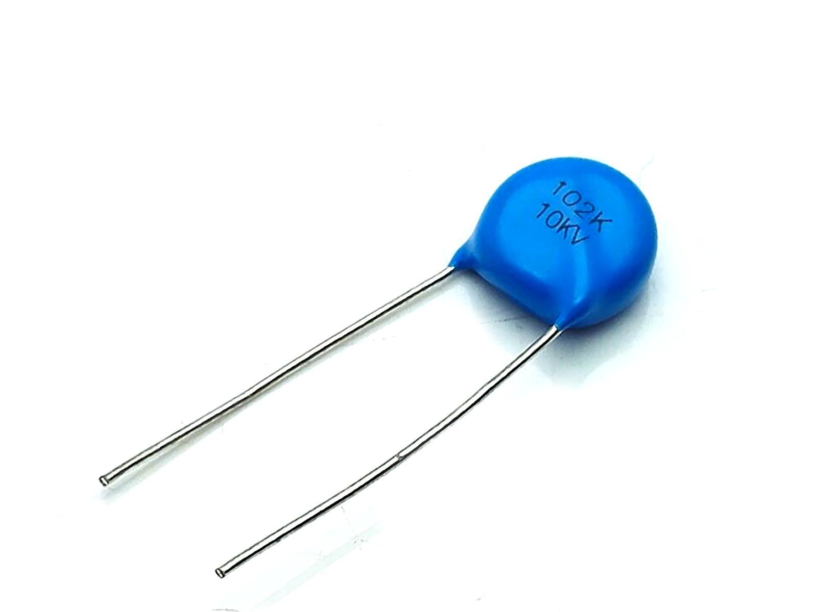 US Stock 10pcs Ceramic Disc Capacitors 1000pf 1nf 0.001uf 102 10000V 10KV