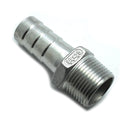 US Stock 3/4" Male Thread Pipe Fitting 20mm Barb Hose Tail Connector SS 304 NPT