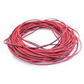 24awg UL-2468 PVC Flat Ribbon Wire Stranded Cables Red & Black 20meter