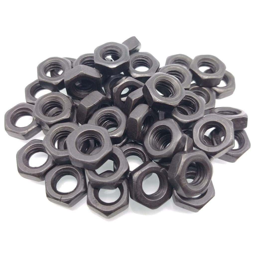100pcs M8 Metric Thread Insert Screw Fastener Carbon Steel Hex Nut