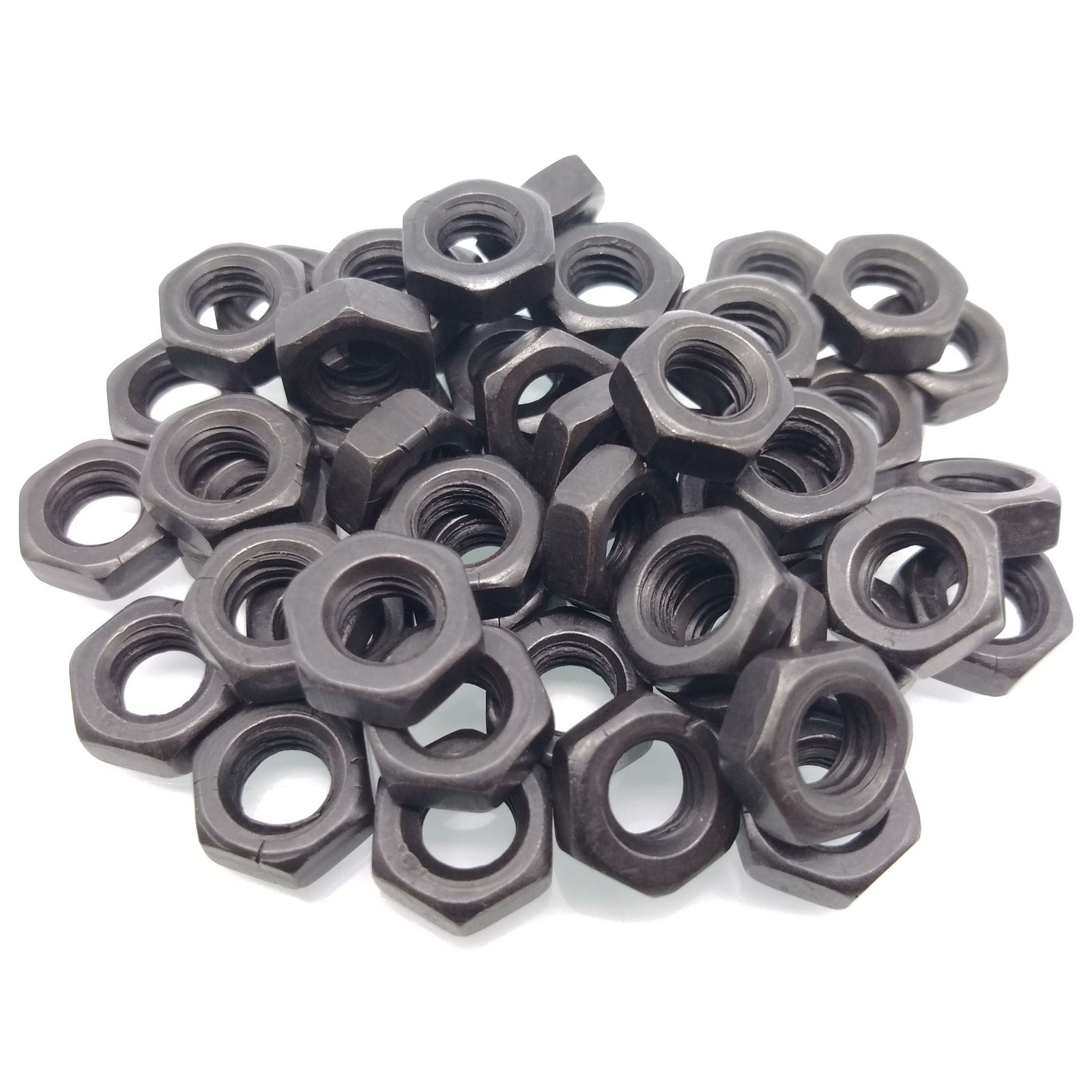 100pcs M8 Metric Thread Insert Screw Fastener Carbon Steel Hex Nut