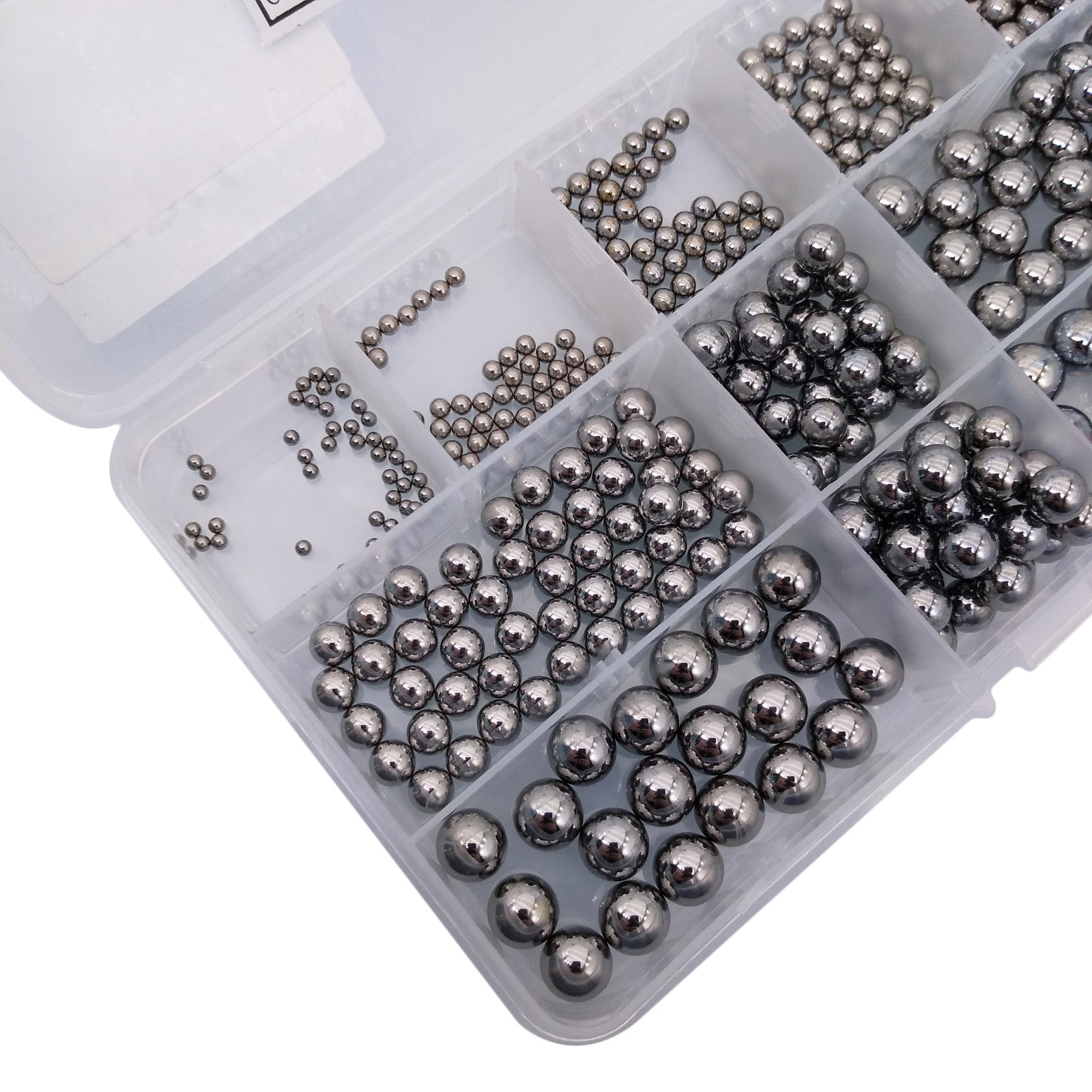 US Stock 430pcs Goliath Industrial Steel Chrome Balls Bearing Assortment G10 Kit