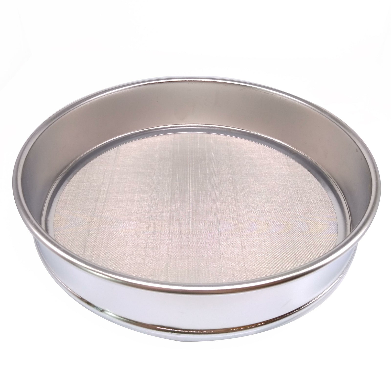 1pc 120 Mesh 0.125mm Aperture Lab Standard Test Sieve Stainless Steel Dia 200mm