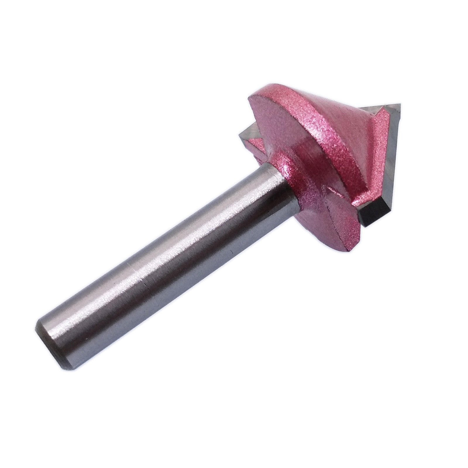 US Stock 3D 90 Degree Router End Mill CNC Engraving V Groove Bit 6x22mm 2V62290
