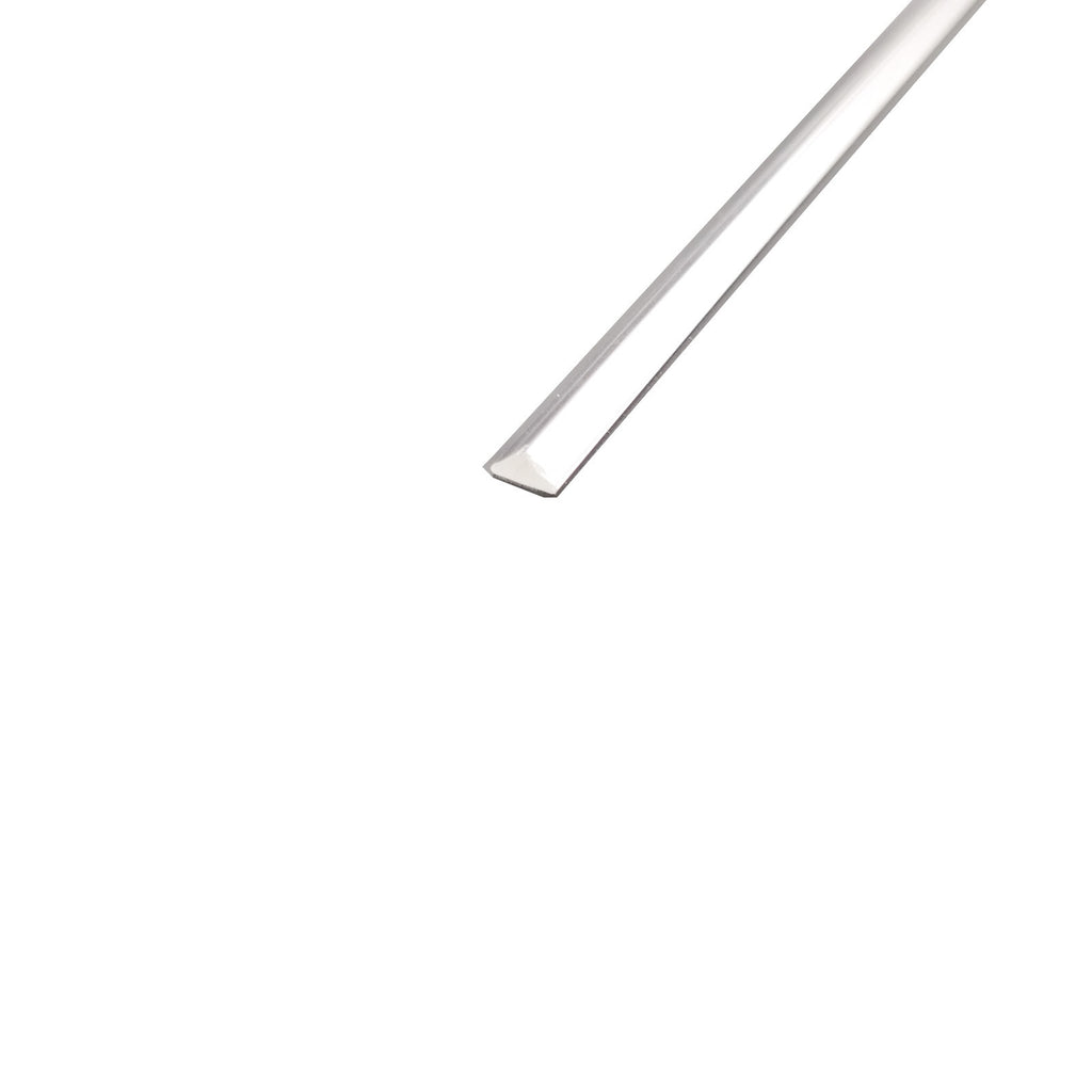 US Stock 60x 3mm x 3mm ±10% 13" Long Clear Acrylic Triangle Shaped Rod PMMA Bar