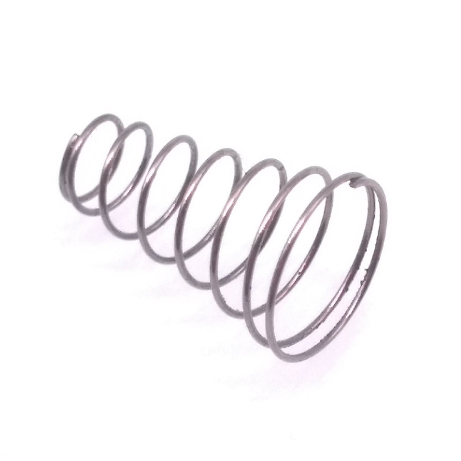 4pcs Wire dia 0.4mm Steel Coil Conical Helical Compression Spring Length 15mm