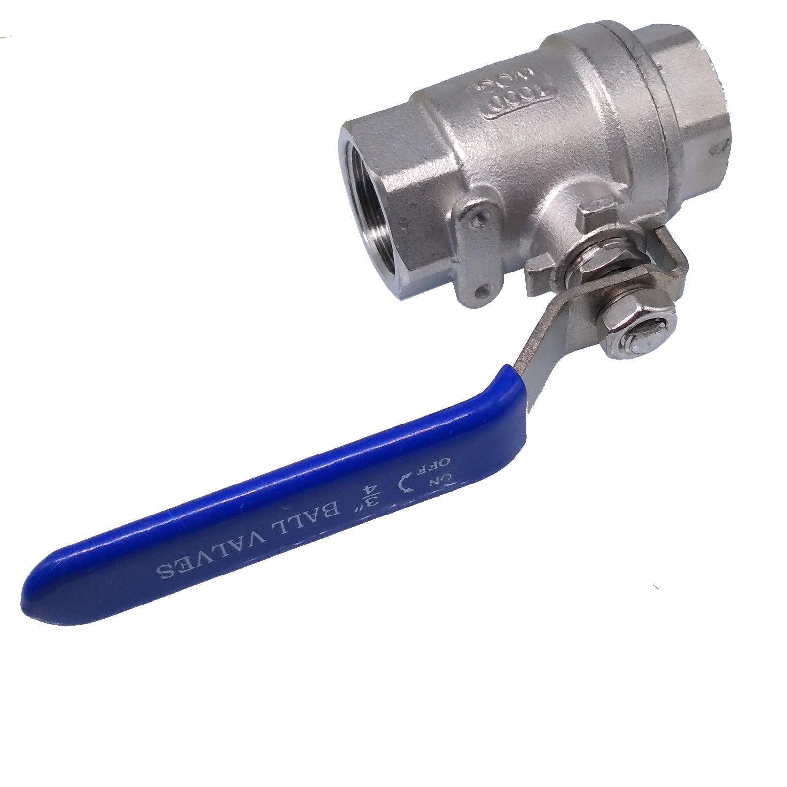 US Stock 3/4" NPT Female 304 Stainless Steel Full Port Ball Valve WOG1000