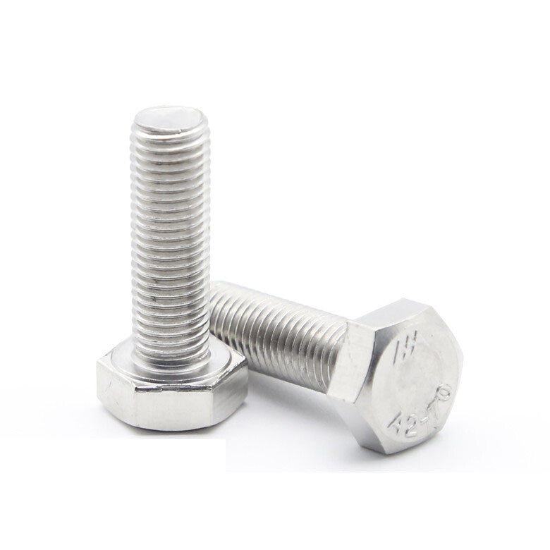 AU Stock 2x M9 x 1.25 x 35mm Hexagon Head Bolts Stainless Steel Hex Head Screws