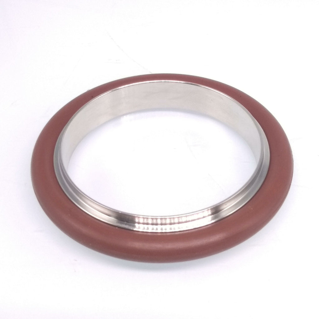 US Stock 5pcs KF-40 NW-40 Vacuum Center Ring made of SS304 with O-ring