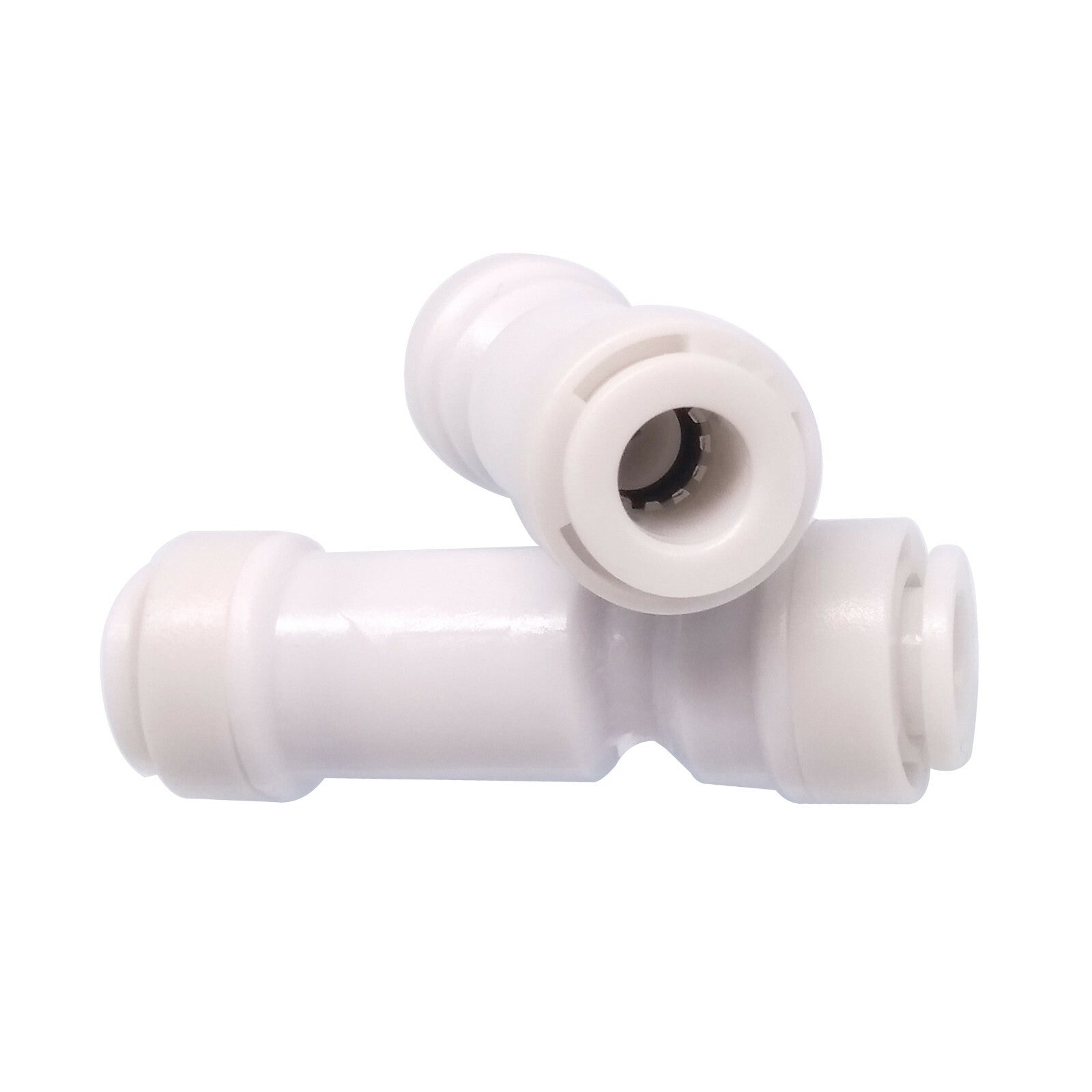 2pcs 1/4" to 1/4" Tube Straight Quick Connect Check Valve Push Fit