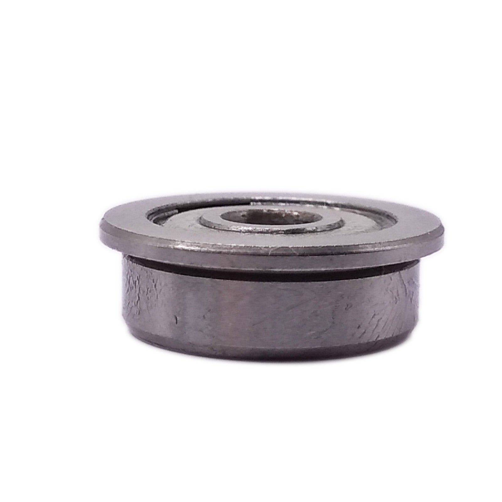 US Stock 10pcs F624zz Mini Metal Double Shielded Flanged Ball Bearings 4x13x5mm