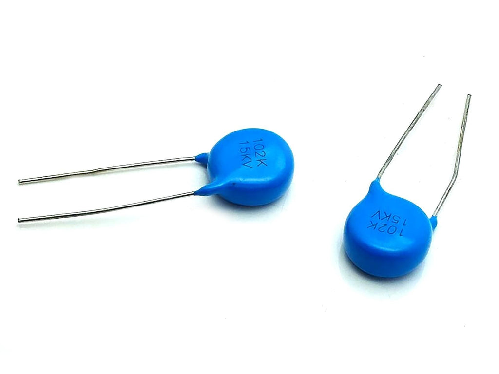 10pcs Ceramic Disc Capacitors 1000pf 1nf 0.001uf 102 15000V 15KV